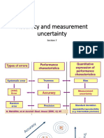 Accuracy and Measurement Uncertainty: Section 7
