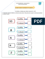 Guía Calculo Mental