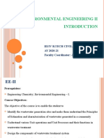 Environmental Engineering Ii: Iii/Iv B.Tech Civil Semester I AY 2020-21 Faculty Coordinator: J.H.V.REDDY