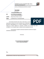 Informe Nº00255 - SGI - Req. RETRO EXCAVADOR4A