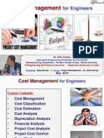 Cost Management: For Engineers