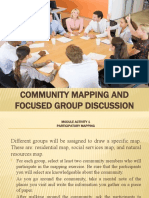 Community Mapping and FGD