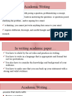 Academic Writing Guide