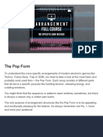 Arrangement Course - Slides PDF