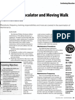 Escalator and Moving Walkway Maintenance