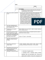 Action Research Project Proposal Template