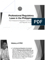 Professional Regulatory Laws in The Philippines