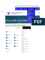 Directions For Students To Log Into Teams