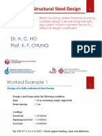 CSE 29362 Structural Steel Design: Dr. H. C. HO Prof. K. F. CHUNG