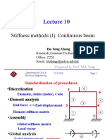 Lect10 - Stiffness Method 1 - Beam
