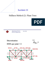 Lect11 - Stiffness Method 2 - Truss