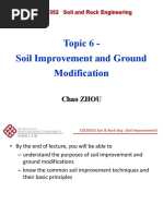 Topic 6-Soil Improvements