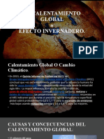 El Calentamiento Global