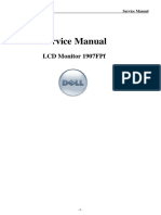 Service Manual: LCD Monitor 1907Fpf