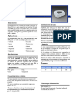 Retenedor para Filtros 501 FICHA TECNICA PDF