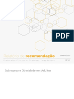 Relatorio PCDT 567 Sobrepeso e Obesidade em Adultos