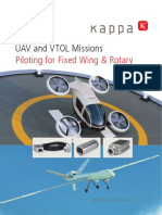 UAV and VTOL Missions: Piloting For Fixed Wing & Rotary