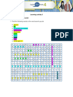 Learning Activity 3 Evidence: Let's Find Words!