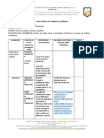 FICHA TÉCNICA - Quimica semana 8