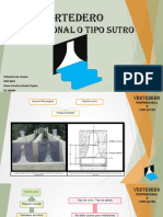 Vertedero Proporcional o Tipo Sutro PDF