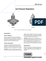 95B Series Bronze Pressure Regulators