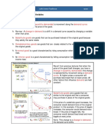 Change in Quantity Demanded Demand Curve: Changing Other Demand Variables