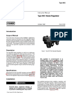 Type 92C Steam Regulator: Instruction Manual