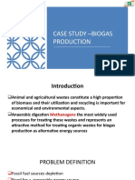 Case Study - Biogas Production