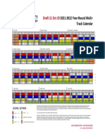 Draft 2021-22 WCPSS Multi-Track Year-Round Calendar
