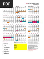 Draft 2021-22 WCPSS Traditional Calendar