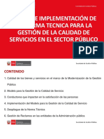 Gestión de la calidad en el sector público