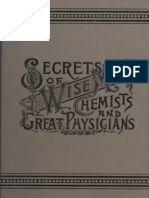 Secrets of Wise Men, Chemists and Great Physicians