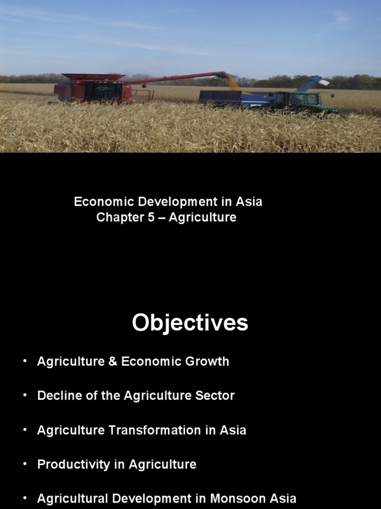 Agricultural Transformation in Asia | PDF | Agriculture | Economic Growth