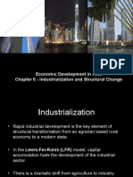 Chapter 6 Industrialization and Structural Change