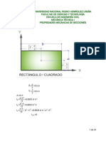 Tabla de Propiedades Mecanicas de Secciones PDF