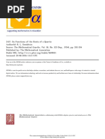 The Mathematical Gazette Volume 38 issue 325 1954 [doi 10.2307_3609031] R. L. Goodstein -- 2437. On Functions of the Roots of a Quartic