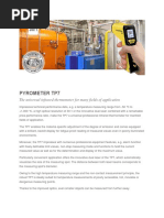 Pyrometer Tp7: The Universal Infrared Thermometer For Many Fields of Application