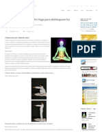 Siete Posturas de Kundalini Yoga para Desbloquear Los Chakras PDF