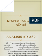 Analisis AD-AS Keynesian Klasik