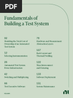 Fundamentals of Building A Test PDF