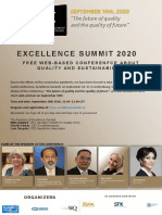 Excellence Summit 2020 at Gothenburg 1599645154