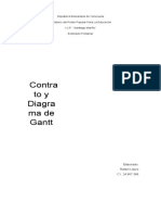 Contrato y Diagrama de Grantt (Construccion)