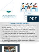 Chapter 9 - Reference Group & WOM - 21 November 2020 Test