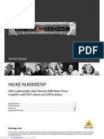 iNUKE NU6000DSP: Service Manual
