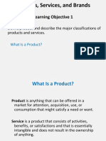 Products, Services, Brands