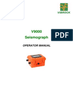 V9000 Seismograph: Operator Manual