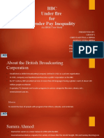 BBC - Under Fire - For - Gender Pay Inequality - An HRM Case Study