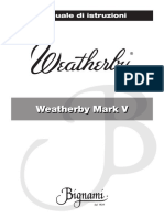 Weatherby - MarkV - Manuale Uso - Ita PDF