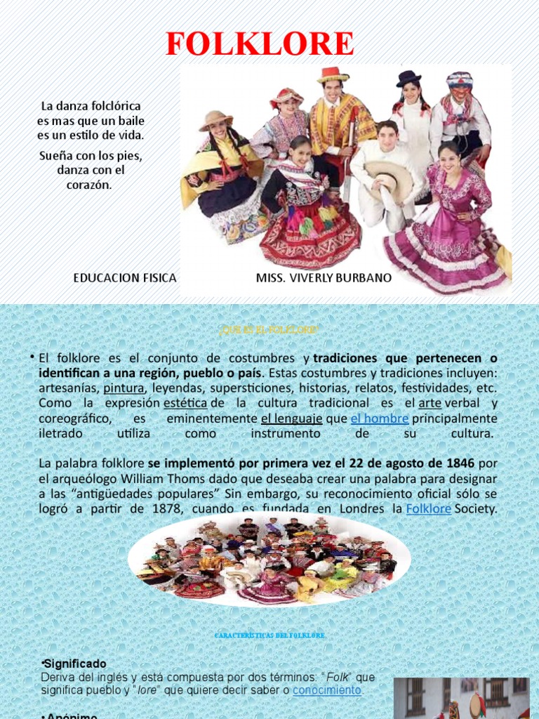 FOLKLORE | PDF | Folklore | Idiomas