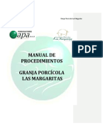 MANUAL DE PROCEDIMIENTOS GRANJA LAS MARGARITAS Modificado 2013 PDF